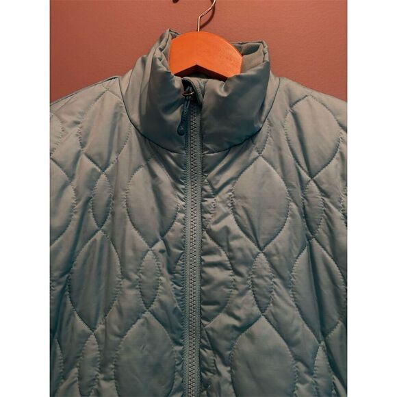 Marmot Women's Quilted Puffer Jacket Blue Size S Full Zip Outdoor - Picture 2 of 10